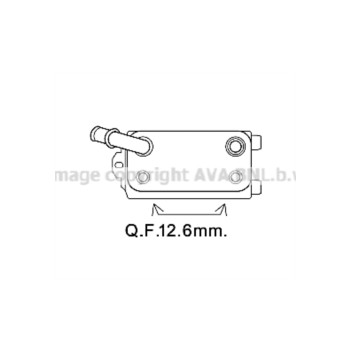 AVA VO3170 - Oil Cooler