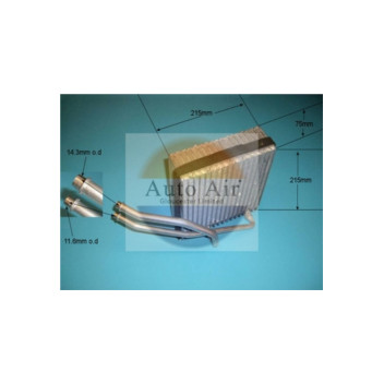 Auto Air 21-5638 - Evaporator (A/C)