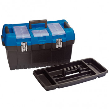 Draper 53887 - 560mm Large Tool Box with Tote Tray