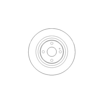 PPF DS7051 - Brake Disc (Rear)