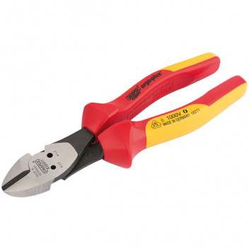 Draper Expert 16211 - VDE Diagonal Side Cutters with Integrated Pattress Shears
