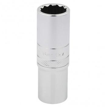 Draper Expert 33741 - 1/2" Square Drive Hi-Torq&#174; 12 Point Deep Socket (18mm)