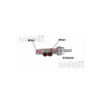 Metelli 05-1116 - Brake Master Cylinder