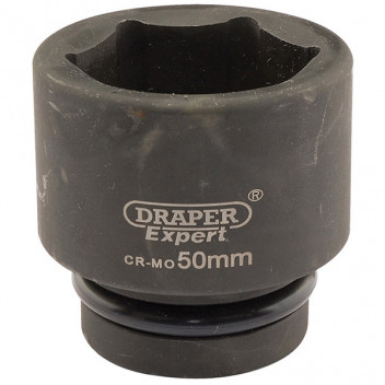 Draper Expert 05125 - Expert 50mm 1" Square Drive Hi-Torq&#174; 6 Point Impact Socket