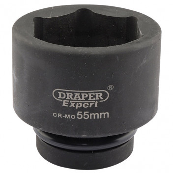 Draper Expert 05126 - Expert 55mm 1" Square Drive Hi-Torq&#174; 6 Point Impact Soc