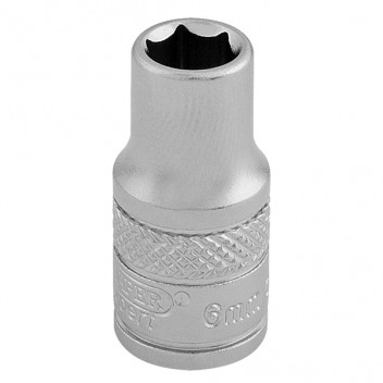 Draper Expert 16510 - 1/4" Square Drive Socket (6mm)