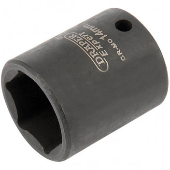 Draper Expert 05059 - Expert 14mm 1/4" Square Drive Hi-Torq&#174; 6 Point Impact S