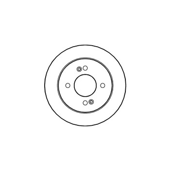 PPF DS6838 - Brake Disc (Rear)