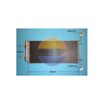 Auto Air 16-8015 - Condenser (A/C)