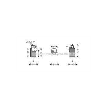 AVA OLD143 - Receiver Dryer