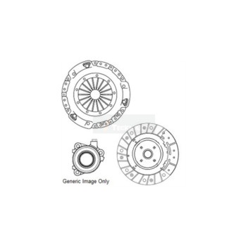 Teckmarx TMKCS00393 - Clutch Kit (+CSC)