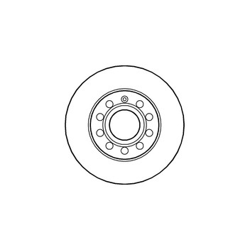 PPF DS5054 - Brake Disc (Rear)