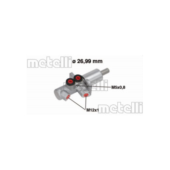 Metelli 05-0733 - Brake Master Cylinder