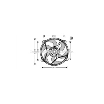 AVA CN7530 - Cooling Fan
