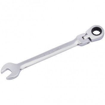 Draper 52011 - 10mm Draper Hi-Torq&#174; Metric Flexible Head Ratcheting Combination Spanner