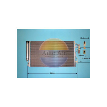 Auto Air 16-0060 - Condenser (A/C)