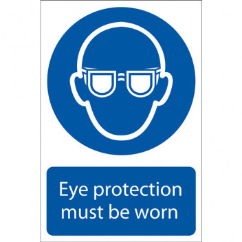Draper 72080 - 'Eye Protection' Mandatory Sign