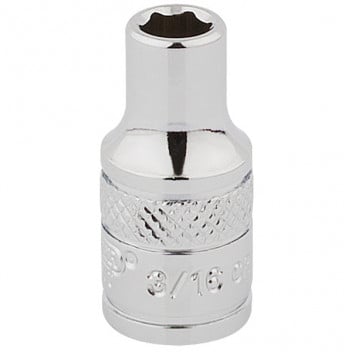 Draper Expert 48345 - 1/4" Square Drive Hi-Torq&#174; 6 Point Socket (3/16")