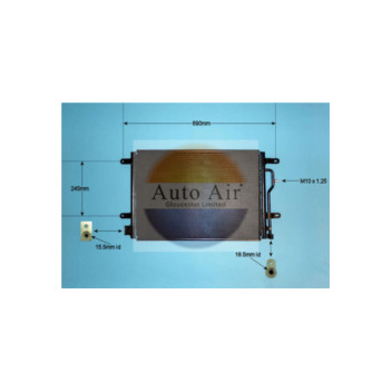 Auto Air 16-9700 - Condenser (A/C)