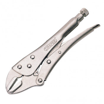 Draper 35372 - 220mm Straight Jaw Self Grip Pliers