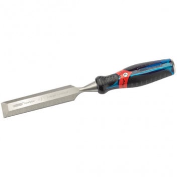 Draper Expert 24409 - Expert 28mm Soft Grip 'Pound Thru' Bevel Edge Wood Chisel