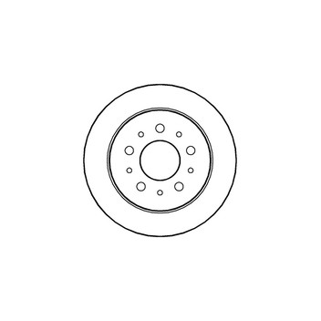PPF DS6770 - Brake Disc (Rear)
