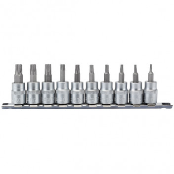 Draper Expert 16309 - 3/8" Sq. Dr. 48mm Long Draper TX-STAR® Socket Bit Set (10 Piece)
