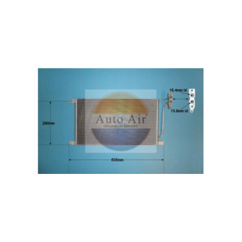 Auto Air 16-9685 - Condenser (A/C)