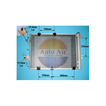 Auto Air 16-1060 - Condenser (A/C)