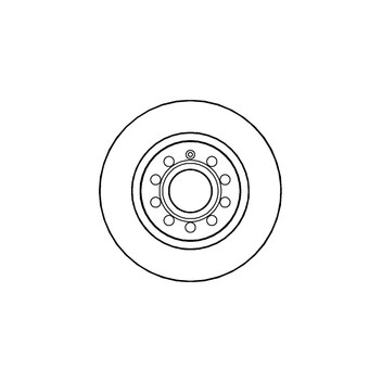 PPF DS5055 - Brake Disc (Rear)