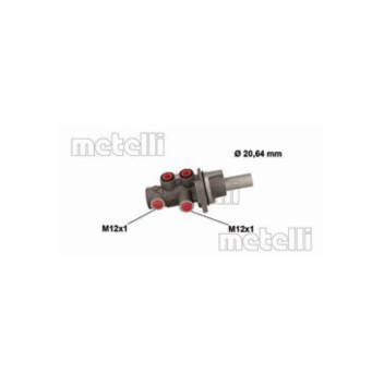Metelli 05-0887 - Brake Master Cylinder