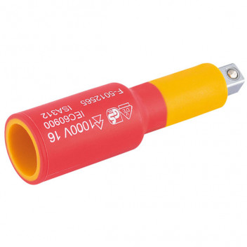 Draper Expert 32042 - 1/4" Sq. Dr. VDE Approved Fully Insulated Extension Bar (50mm)