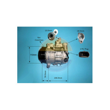 Auto Air 14-1767P - Compressor (A/C)