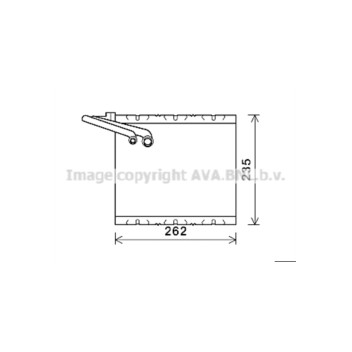  VOV157 - Evaporator (A/C)