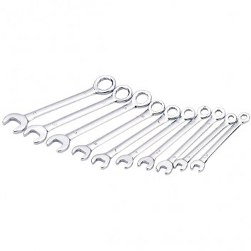 Draper 19756 - Metric Midget Combination Spanner Set (10 Piece)