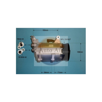 Auto Air 14-0007P - Compressor (A/C)