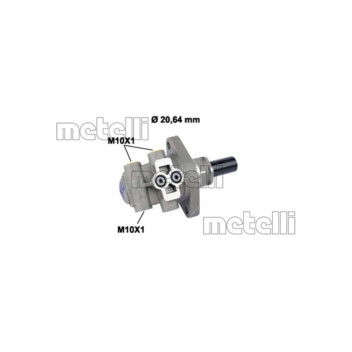 Metelli 05-0520 - Brake Master Cylinder