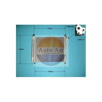 Auto Air 16-9943 - Condenser (A/C)