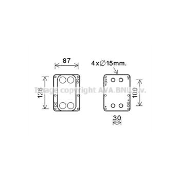 AVA RT3631 - Oil Cooler