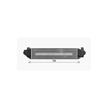 AVA FD4691 - Intercooler