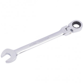 Draper 52019 - 17mm Draper Hi-Torq&#174; Metric Flexible Head Ratcheting Combination Spanner