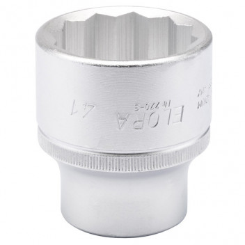 00822 - 41mm 3/4" Square Drive Elora Bi-Hexagon Socket