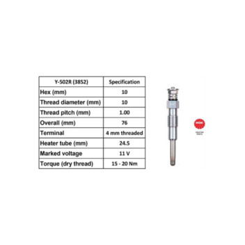 NGK 3852 - Glow Plug