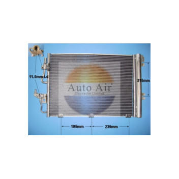 Auto Air 16-1050 - Condenser (A/C)