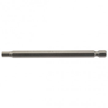 Draper 64374 - 5mm 1/4" Hex. Hexagonal Insert Bit 100mm Long x 1