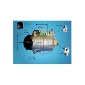Auto Air 14-9680P - Compressor (A/C)