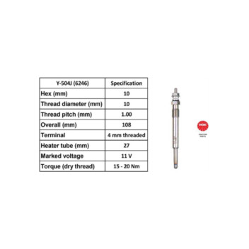 NGK 6246 - Glow Plug