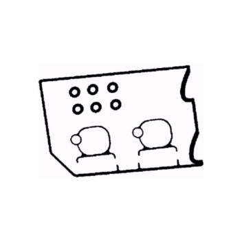 BGA Group RK4377 - Rocker Cover Gasket (Left Hand)