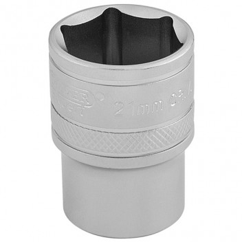 Draper Expert 16612 - 1/2" Square Drive 6 Point Metric Socket (21mm)