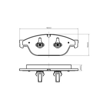 PPF 21810 - Brake Pad Set (Front)
